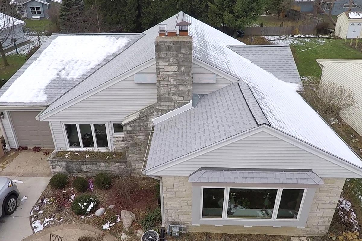 White Roof Top Case Study Glendale WI BCI Exteriors